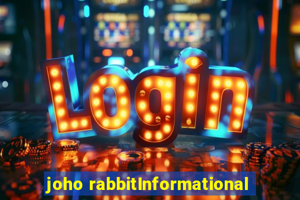 joho rabbitInformational